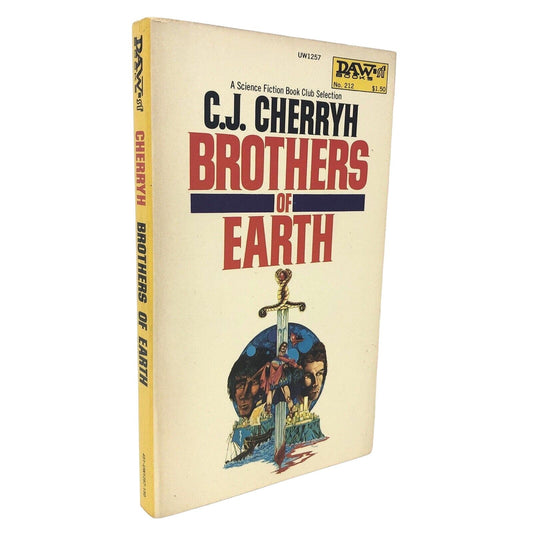 (Signed/Inscription) Brothers of Earth by CJ Cherryh ~ Mass Market First Edition - Uncle Buddy's Beard & Used Books
