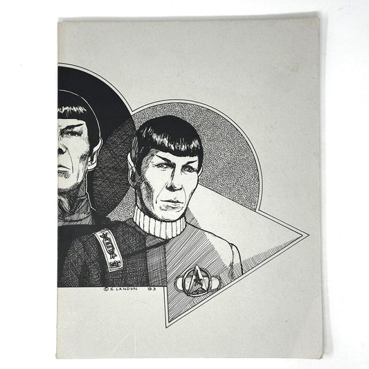 Masiform-D #15 ~ Star Trek Fanzine TOS 1986 from Poison Pen Press ~ Fanfic - Uncle Buddy's Beard & Used Books