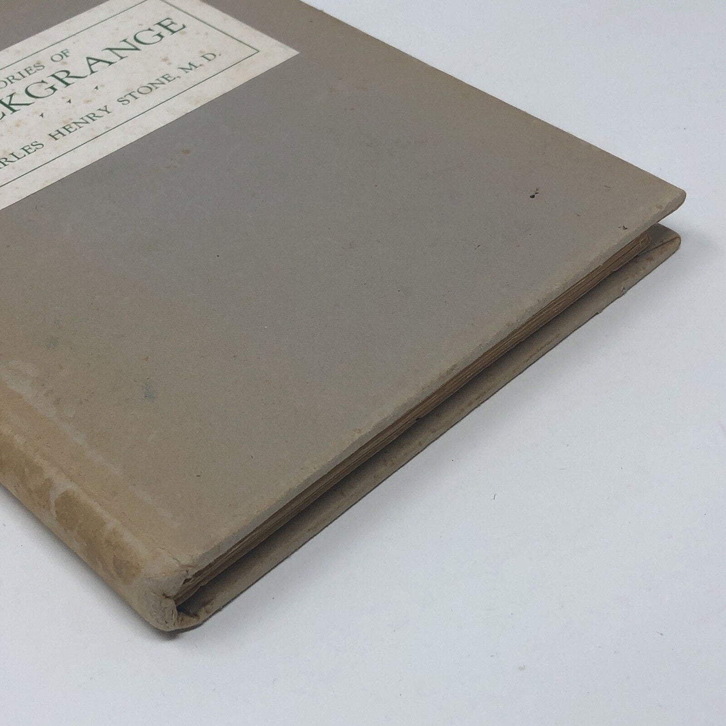 (Signed) Stories of Stockgrange by Charles Henry Stone MD ~ 1946 - Uncle Buddy's Beard & Used Books