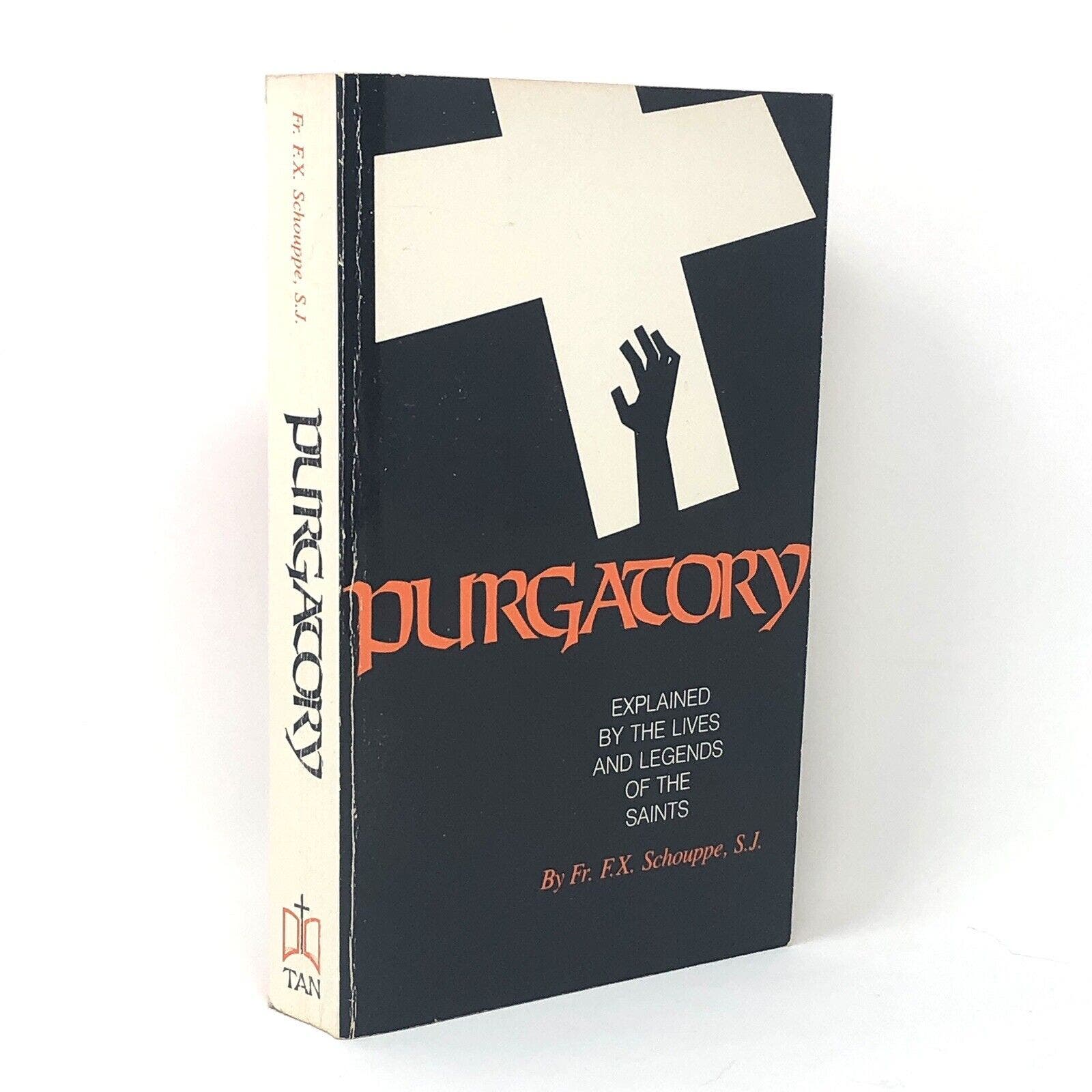 Purgatory Explained by S.J. Fr. F.X. Schouppe TAN Book ~ Mass Market - Uncle Buddy's Beard & Used Books