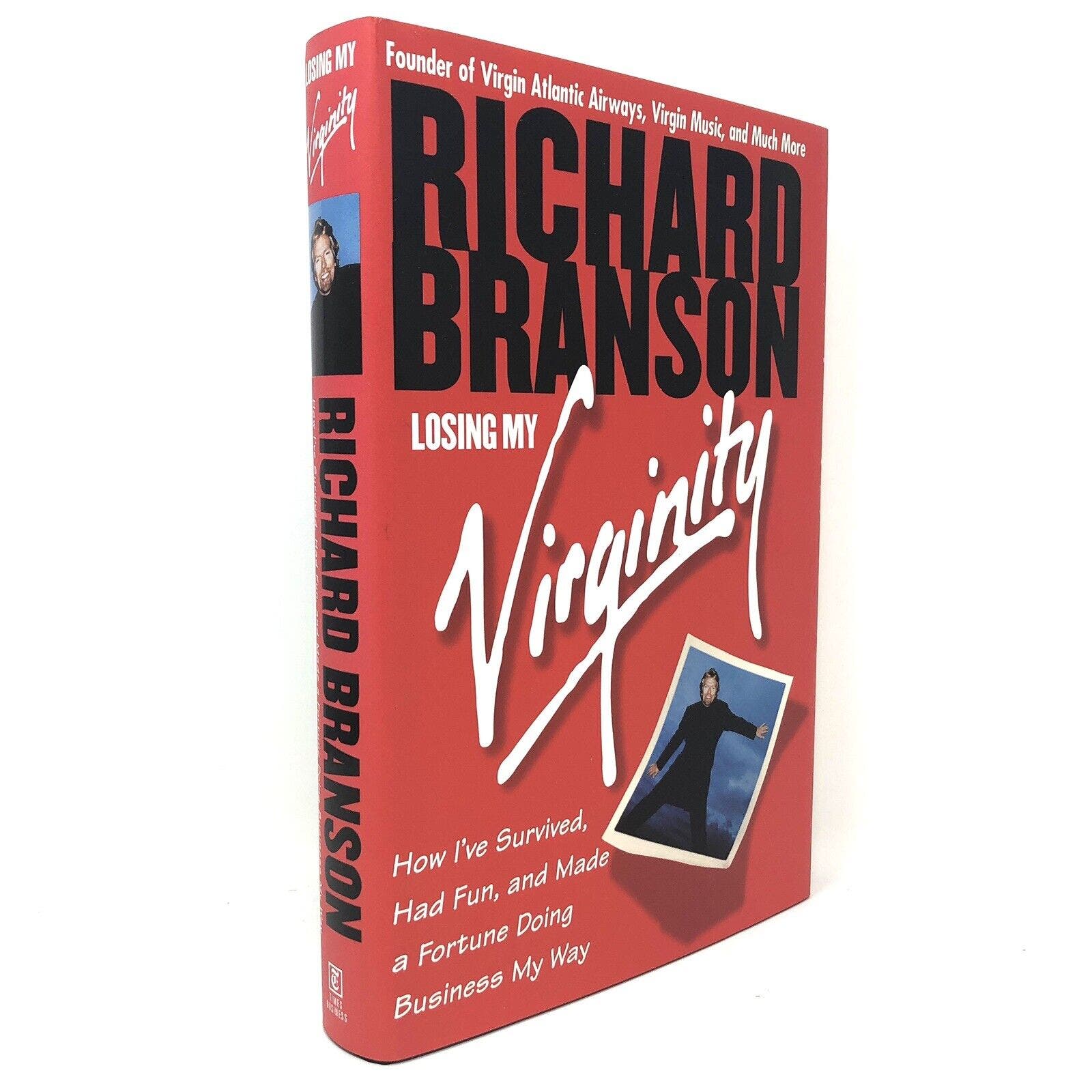 (Signed) Losing My Virginity by Richard Branson ~ Virgin Atlantic CEO - Uncle Buddy's Beard & Used Books