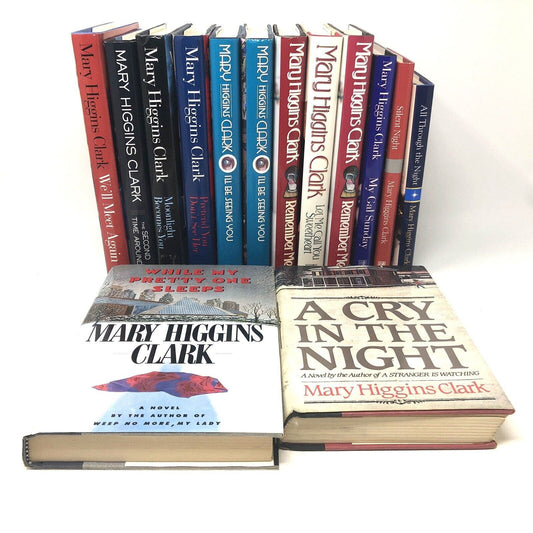 Mary Higgins Clark Lot of 14 Hardcover Books ~ First Editions - Uncle Buddy's Beard & Used Books