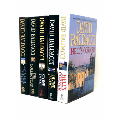 (First Edition & Signed) THE CAMEL CLUB BOOK SET by David Baldacci - Uncle Buddy's Beard & Used Books