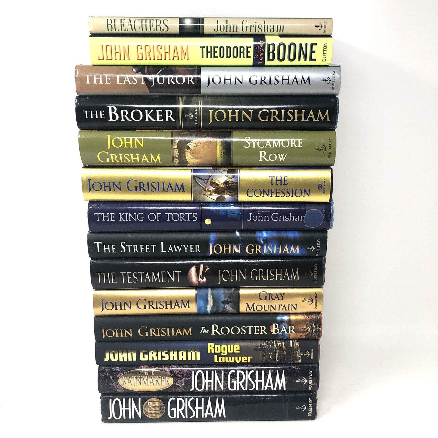 (First Edition) John Grisham Hardcover Book Lot - Uncle Buddy's Beard & Used Books