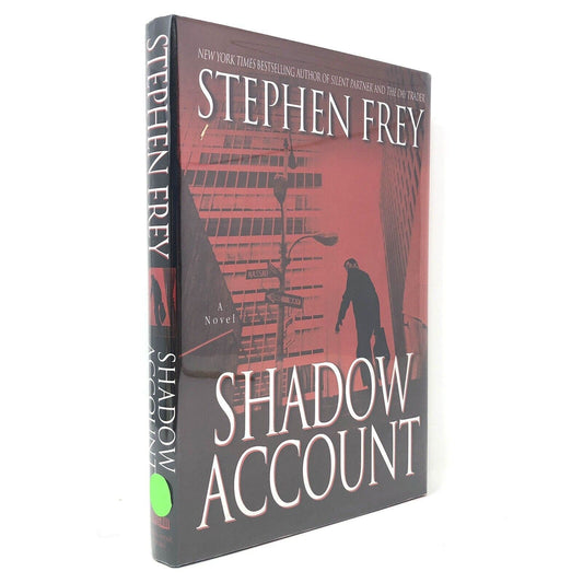 (Signed) Shadow Account by Stephen Frey ~ First Edition - Uncle Buddy's Beard & Used Books