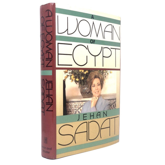 (Signed Inscription) Woman of Egypt by Jehan Sadat (1st Edition) - Uncle Buddy's Beard & Used Books